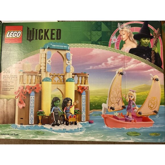 Lego MANUAL ONLY Wicked Glinda, Elphaba & Nessarose at Shiz Uni Set #75681 Bonus - Picture 3 of 8